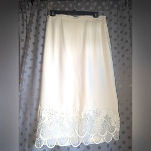 Nina Massimi Beaded Floral Skirt 18